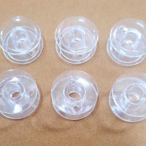 CARRETE PLASTICO TRANSPARENTE